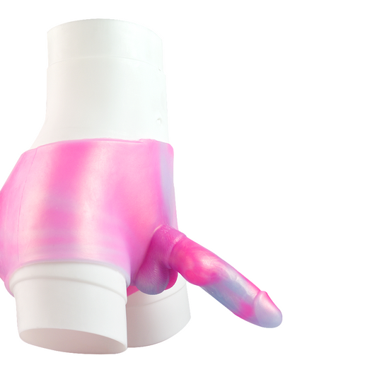 7 Inch Pink Monster Knot Dildo Pants