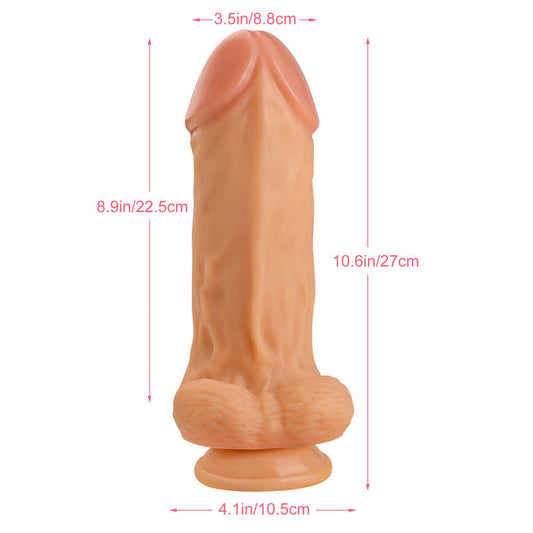 Wide Dildo 10 Inch Long 3 Inch Thick