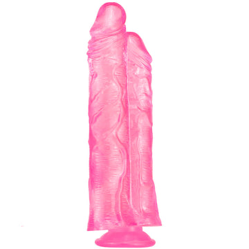 10 Inch Large Jelly Double Penetration Dildo