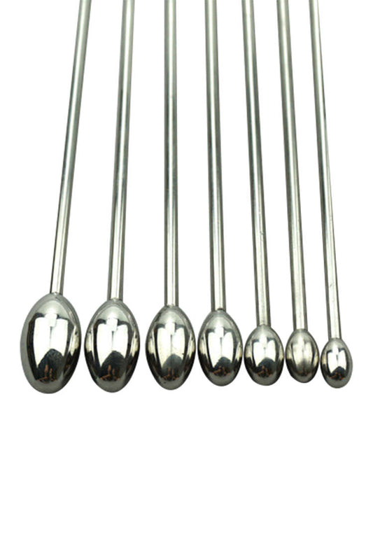 Stainless Steel Urethral Penis Stretching Dilator Enlarger Plug
