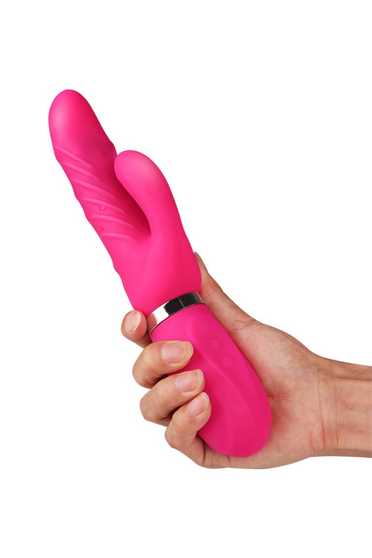 Mizzzee Rechargeable Silent Rabbit Vibrator Clitoral Stimulator