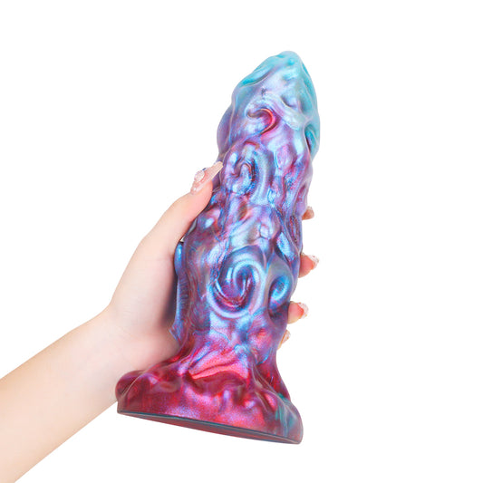 Fantasy Textured Silicone Monsters Dildo