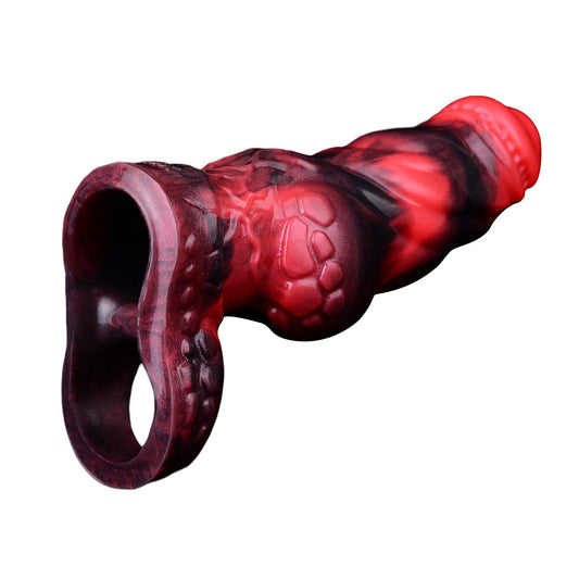 7 Inch Fantasy Knot Vibrating Penis Sleeve