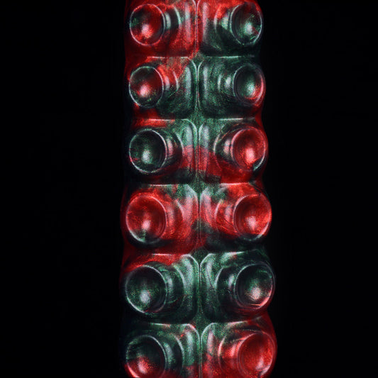 17 Inch Red Devil Silikon Spikes Tentacle Dildo