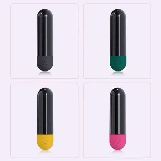 Black Bullet Vibrator Clitoral Sex Toy