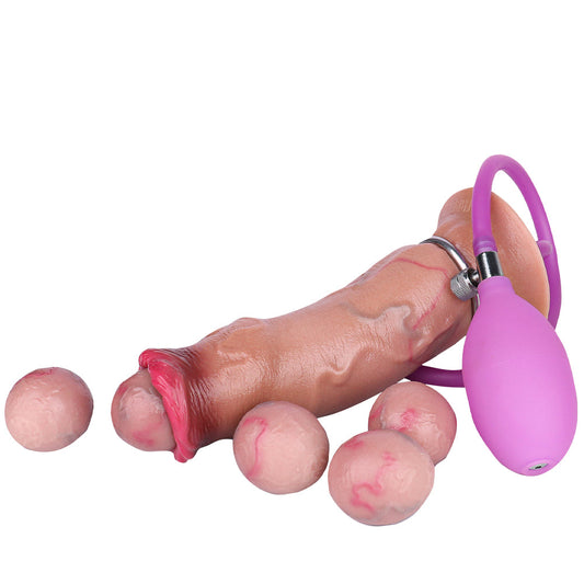 Realistic Silicone 6 Inch Uncircumcised Ovipositor Dildo
