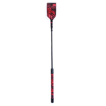 Red long pattern BDSM Panking Paddle