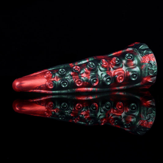 8 Inch Curved Silicone Monster Double Tentacle Dildo