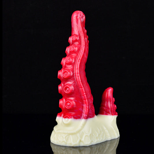 8 Inch Clitoral G-Spot Stimulation Tentacle Dildo