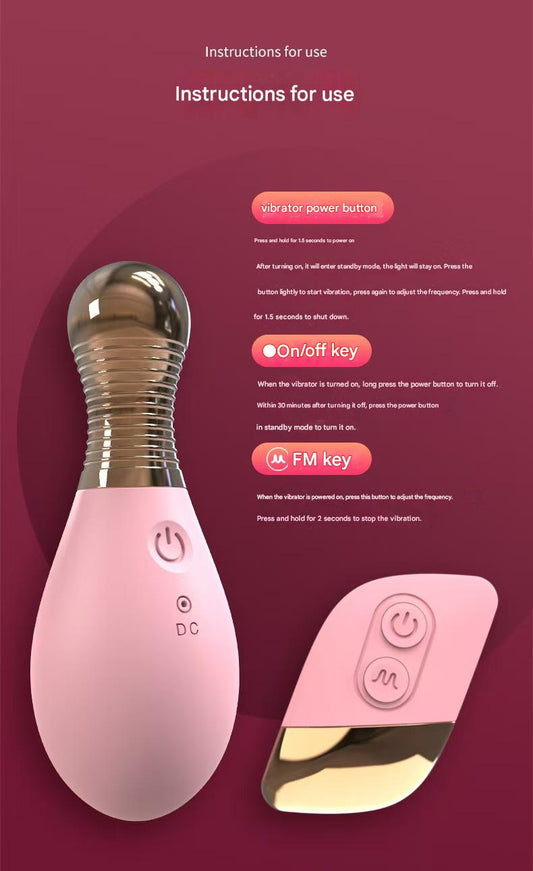 Perfume Bottle Remote Control Egg Vibrator