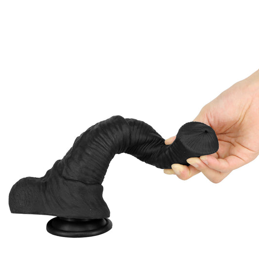 Black Three Size Realistic Horse Dildo