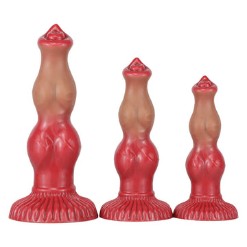 Red Wolf Penis Sex Toy Canine Dildo