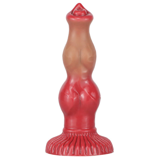 Red Wolf Penis Sex Toy Canine Dildo