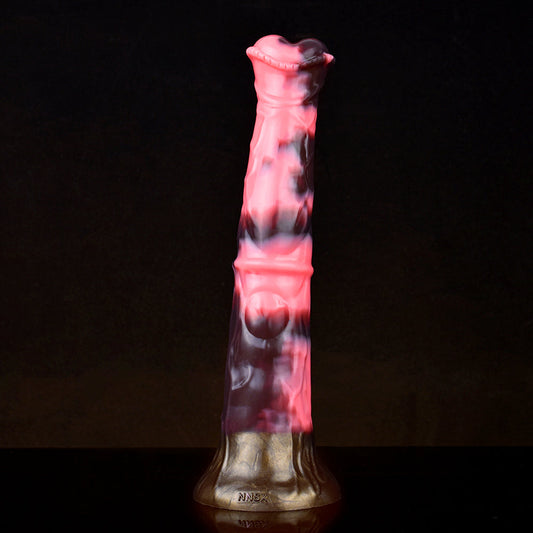 12 Inch Long Flowering Horse Dildo