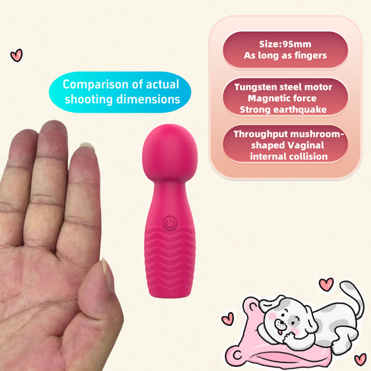 Cute AV Massager Wand Mini Vibrator