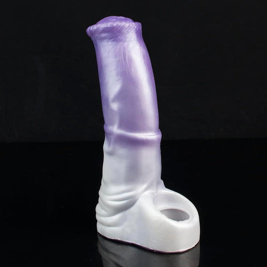 6 Inch Silicone Hollow Dildo Horse Cock Sleeve