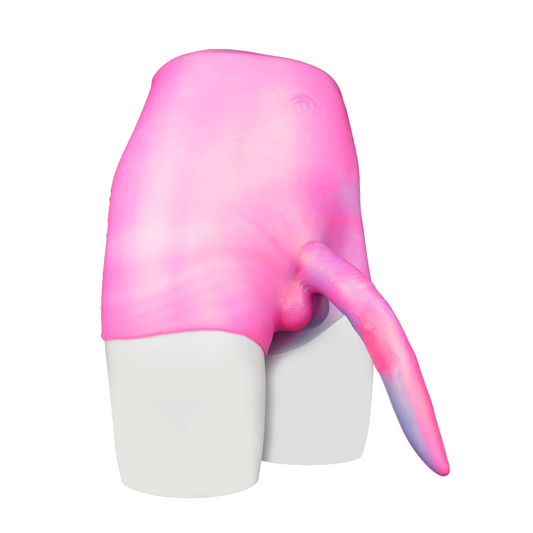 9 Inch Pink Deer Whip Fantasy Dildo Pants