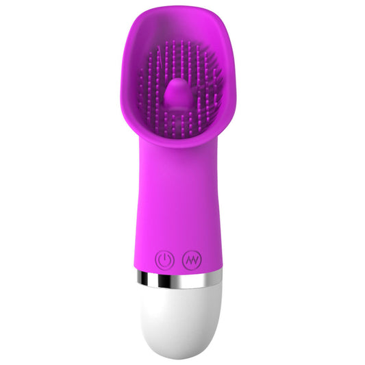 Purple Morning Glory Tongue Clitoral Vibrator