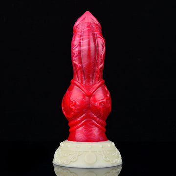 7 Inch Silicone Fantasy Red Dog Dildo