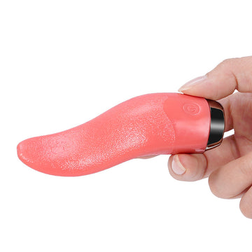 Realistic Tongue Fantasy Boyfriend Licks Clit Vibrator
