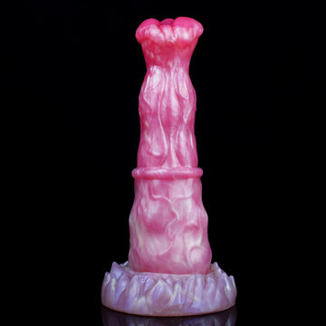 9 Inch Silicone Peach Monster Horse Dildo