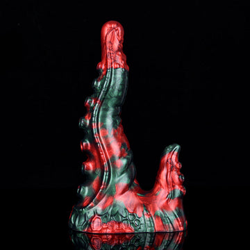 8 Inch Curved Silicone Monster Double Tentacle Dildo