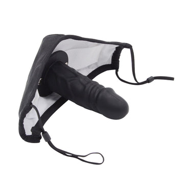 Discreet Mask Gag Out Face Dildo Gag