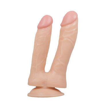 6 Inch Small Realistic Double Penetration Dildo