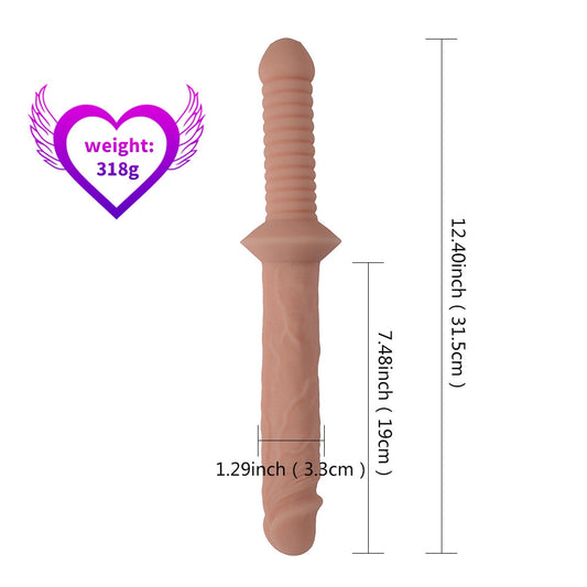 14 Inch Realistic Dildo Sword With Handle