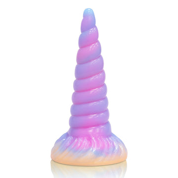 7 Inch Light Up Fantasy Anal Unicorn Dildo