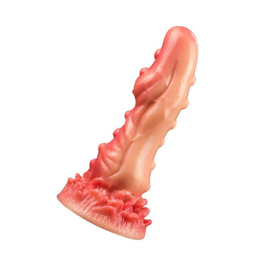 7 Inch Flesh Raised Textured Monster Dildo