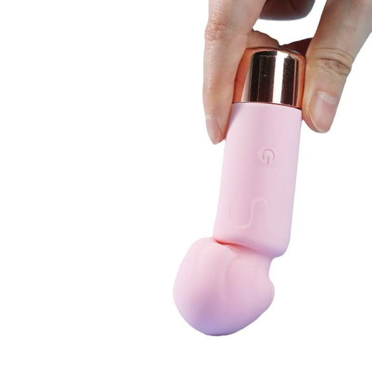 Pink Rechargeable Fun Small Wand Vibrator