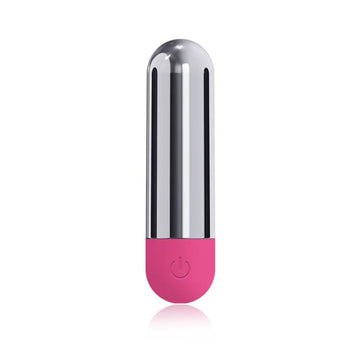 Silver Super Motor Flirting Bullet Vibrator