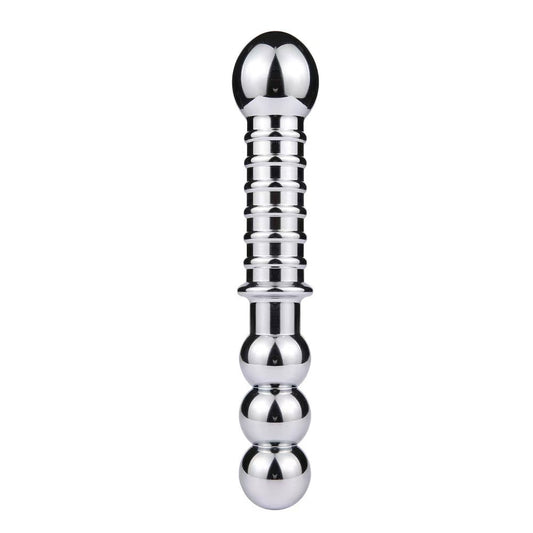 Double Ended Smooth Easy Clean Metal Dildo