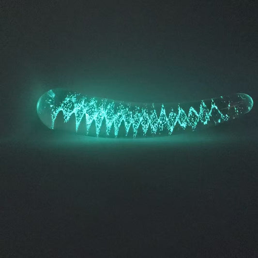 Firefly Smooth Cool G Spot Glass Dildo