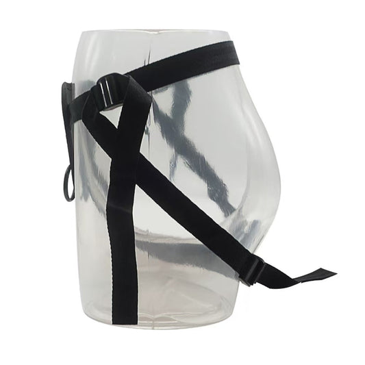 Flashing Three Rings Are Detachable Strap On Harness