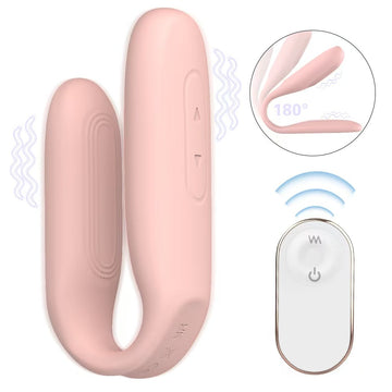 Dual Head G Spot Wearable Pink Vibrator