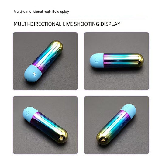 Colorful Custom Clitoral Stimulator Bullet Vibrator