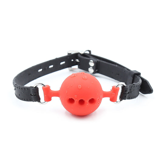 Breathable Ball Gag Silicone Fantasy Role Play