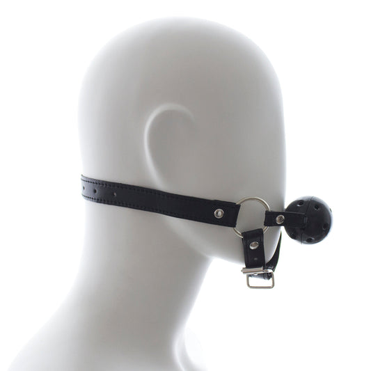 Breathable With Chin Lock Open Mouth Gag