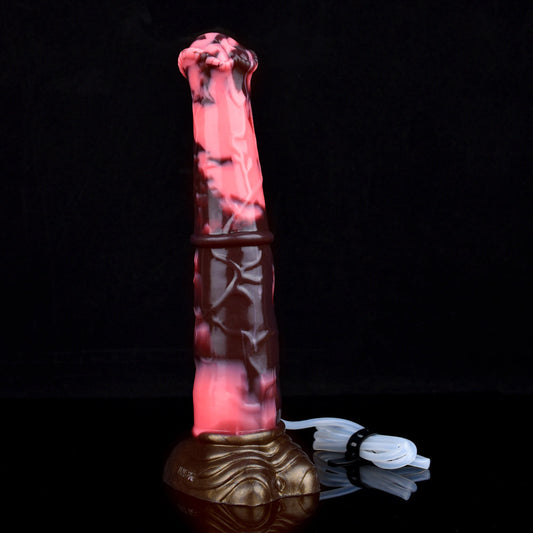 10 Inch Suction Cup Silicone Horse Squirting Dildo