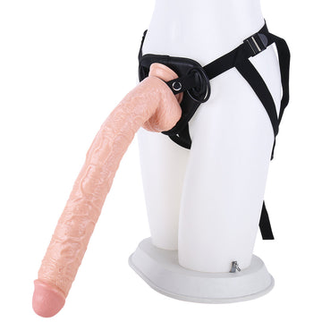 Giant 16 Inch Long Realistic Strap On
