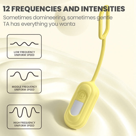 12 Frequency App Controlled Egg Vibrator