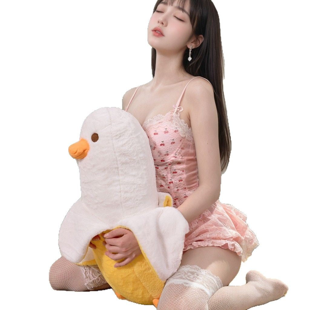 Banana Duck Plush Toy Discreet Dildo Thrusting Machine  dildosstore