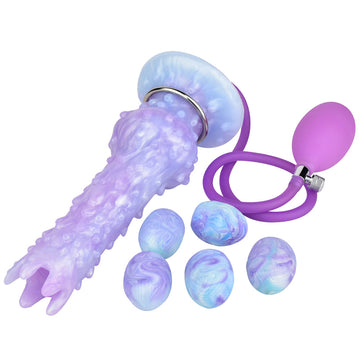 9 Inch Silicone Reef Alien Ovipositor Dildo