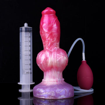 8 Inch Big Knot Fantasy Dog Dildo