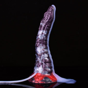 Dark Purple Fantasy Dragon Squirting Dildo