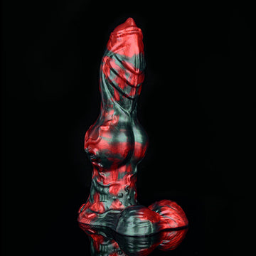 8 Inch Fantasy Super Suction Knot Dog Dildo