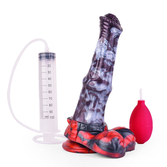 9 Inch Silicon Fantasy Horse Squirting Dildo