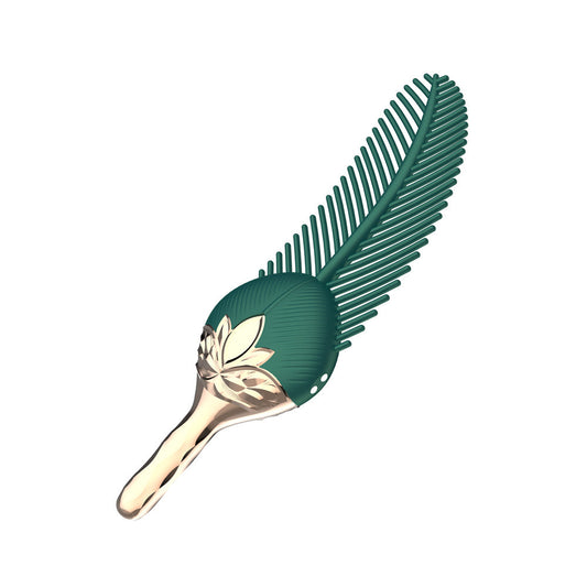 Peacock Feather Green WaterProof Small Vibrator